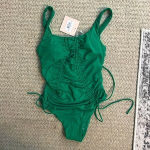 Kittenish one piece swimsuit